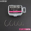 Hirisi 8011 50Pcs High Carbon 2# - 12# Hooks